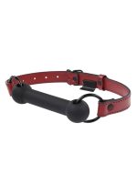 Saffron Silicone Bit Gag - Black-red - Image 2