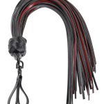 Saffron Finger Flogger - Black-red