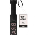 Brat Paddle - Black - Rose Gold