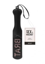 Brat Paddle - Black - Rose Gold