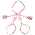 Bondage Harness With Bows - Medium-large - Pink - Image 3