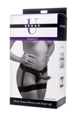Bardot Elastic Strap on Harness With Thigh Cuffs - Image 2