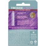 Trojan Ultra Thin Armor Spermicidal Condoms - 3 Pack - Image 2