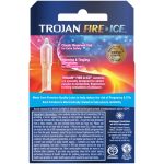 Trojan Fire and Ice Dual Action Lubricated Condoms - 3 Pack - Image 2