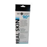 Real Skin 9 Dual Layer Dildo - Dark Brown - Image 2