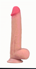 Real Skin 8 Dual Layer Dildo - Beige