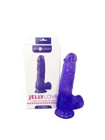 Jelly Love 7 Dildo - Purple - Image 3