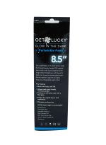 Glow-in-the-Dark Periwinkle Peen Dildo 8.5 - Image 2