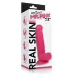 Real Skin Mr. Pink 7.5 Dual Layer Dildo