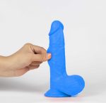 Real Skin Mr. Navy 7.5 Dual Layer Dildo - Image 5