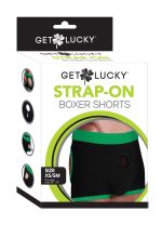 Strap-on Black-green Boxers - Xs-s - Image 7