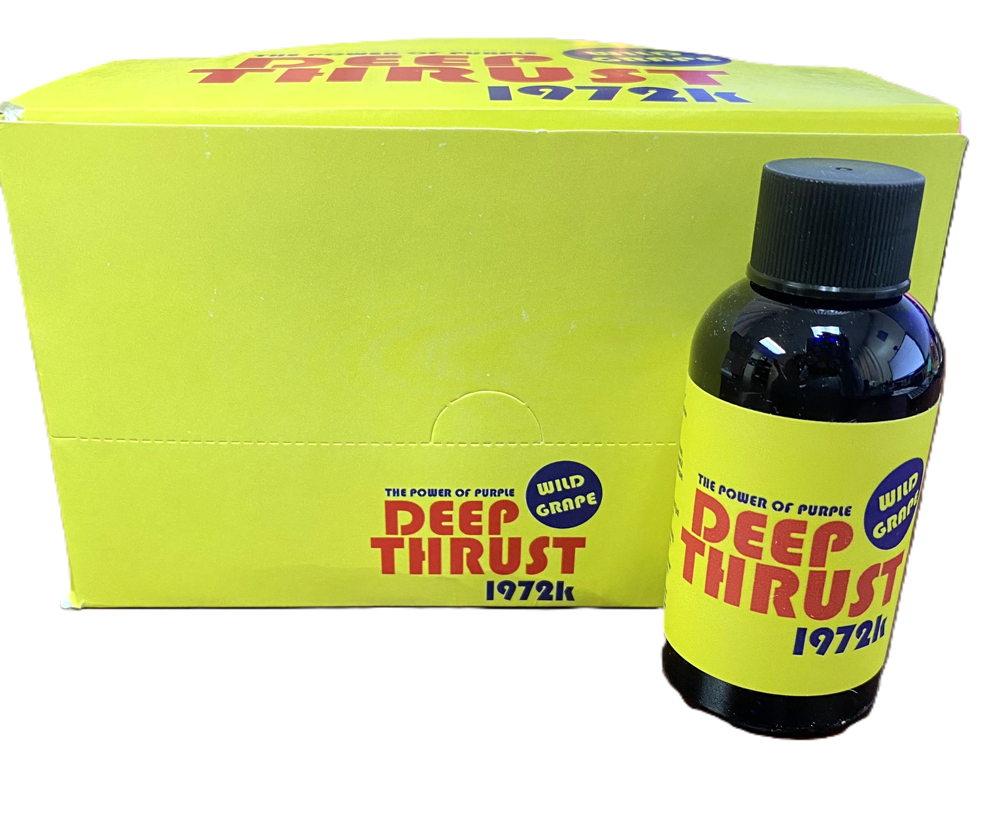 HOTS-DEPTHPRF12.png Deep Thrust Performance Drink All Natural Grape - 12 Per Display - Image 1