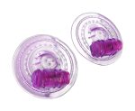 Razzles Vibrating Nipple Pads - Purple - Image 3