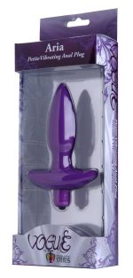 Aria Vibrating Silicone Anal Plug - Small - Image 2