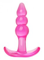 Bubbles Bumpy Starter Anal Plug - Pink - Image 2