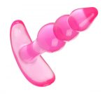 Bubbles Bumpy Starter Anal Plug - Pink - Image 3