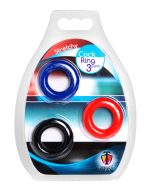 Stretchy Cock Ring 3 Pack - Image 2