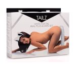 White Fox Tail Anal Plug and Ears Set - Image 5
