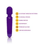 Tempest Wand Massager - Violet
