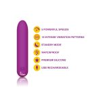 Bombshell Flexible Bullet - Berry - Image 3