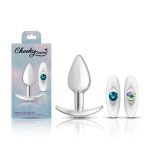 Silver Anchor Buttplug Kit - Clear Iridescent-teal - Image 6