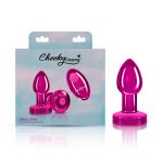 Vibrating Pink Metal Remote Plug - Small - Image 2