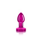 Vibrating Pink Metal Remote Plug - Small - Image 7