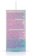 Purple Round Gem Anal Trainer Kit - Gunmetal - Image 8