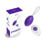 Peach Vibrating Egg - Into You Indigo - Image 4