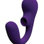 Suki Plus Rechargeable Dual Sonic Vibe - Deep Purple