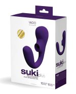 Suki Plus Rechargeable Dual Sonic Vibe - Deep Purple - Image 5
