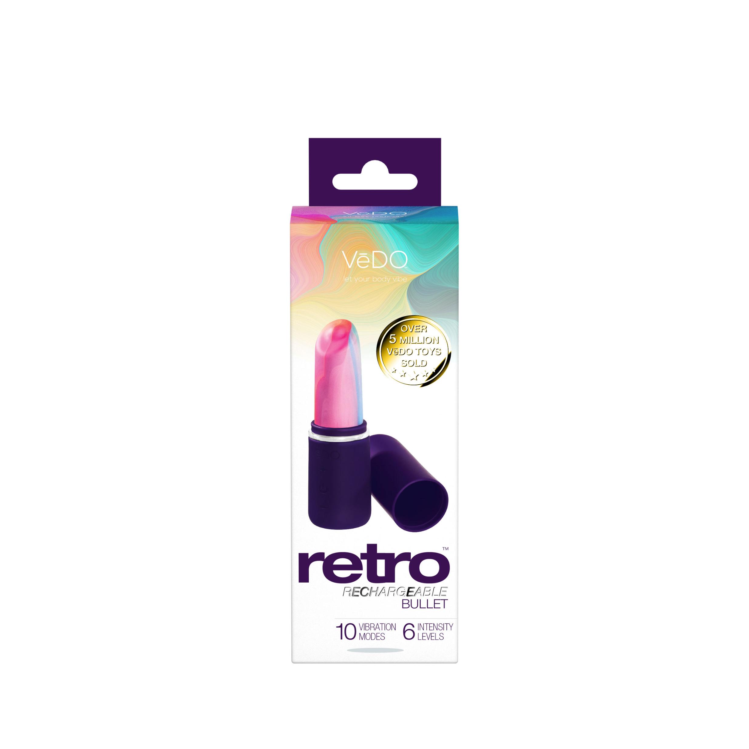 HOVI-F1813.jpg Retro Rechargeable Bullet - Purple - Image 1