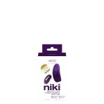 Niki Rechargeable Flexible Magnetic Panty Vibe - Purple - Image 5