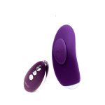 Niki Rechargeable Flexible Magnetic Panty Vibe - Purple - Image 4