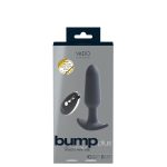 Bump Plus - Rechargeable Remote Control Anal Vibe - Just Black - Image 2