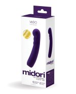 Midori Rechargeable G-Spot Vibe - Deep Purple - Image 2
