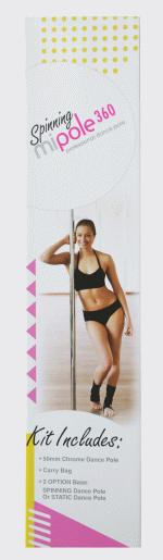 Mipole 360 Spinning Professional Dance Pole - Image 3
