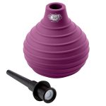 Health and Wellness Deluxe Enema Douche Non- Backflow One-Way Valve - 7.9 Fl. Oz. - Plum - Image 5