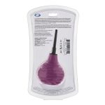 Health and Wellness Deluxe Enema Douche Non- Backflow One-Way Valve - 7.9 Fl. Oz. - Plum - Image 3