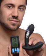 E-Stim and Vibrating Prostate Massager - Black - Image 5