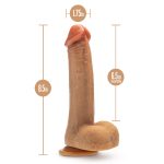 Dr. Skin Silicone - Dr. Phillips - 8.5 Inch Thrusting Dildo - Tan - Image 5