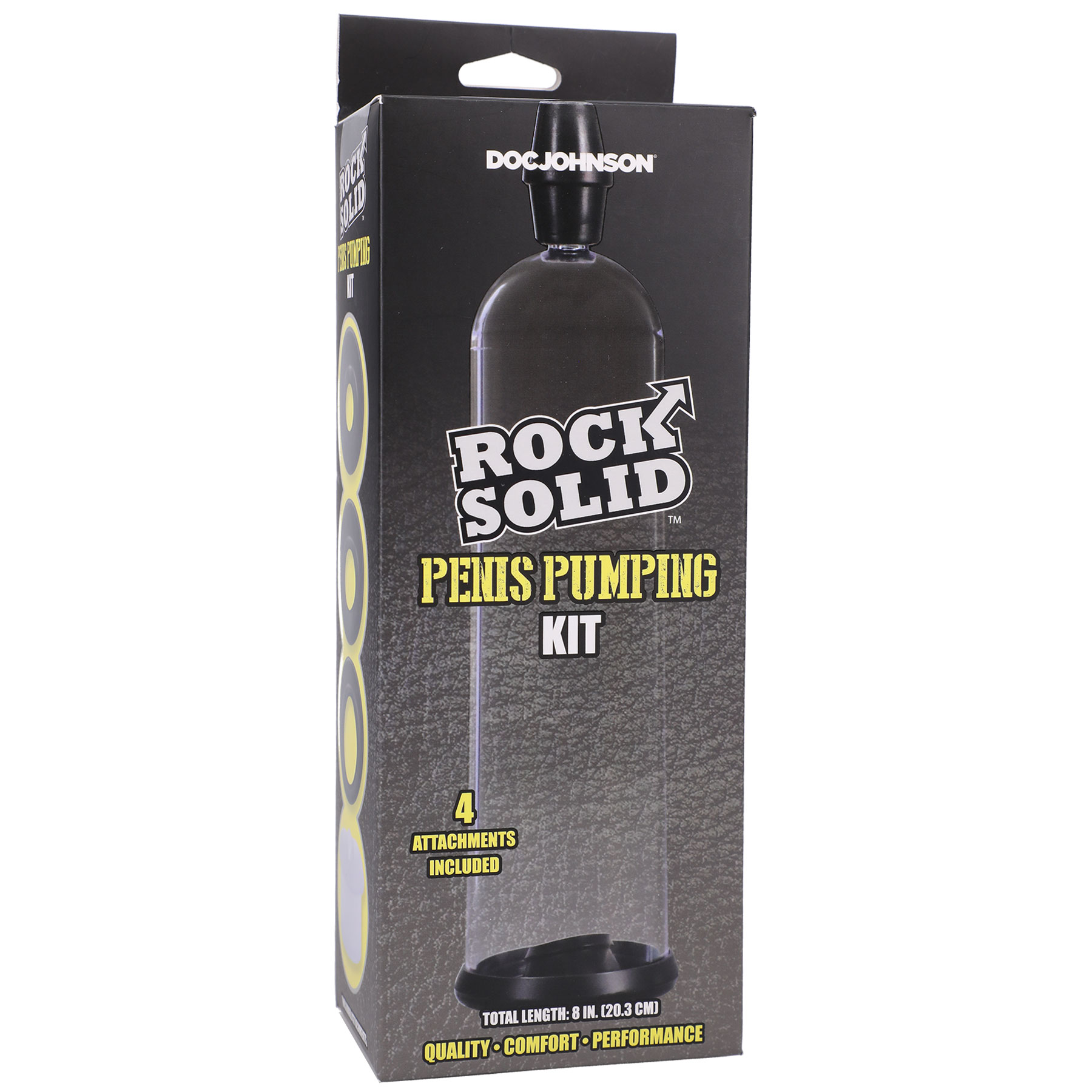 HODJ3705-01-BX.jpg Rock Solid - Penis Pumping Kit - Black-clear - Image 1