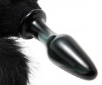 Midnight Fox Glass Plug With Tail - Image 2