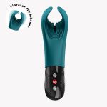 Manta Vibrating Masturbator - Bottle Green - Image 3