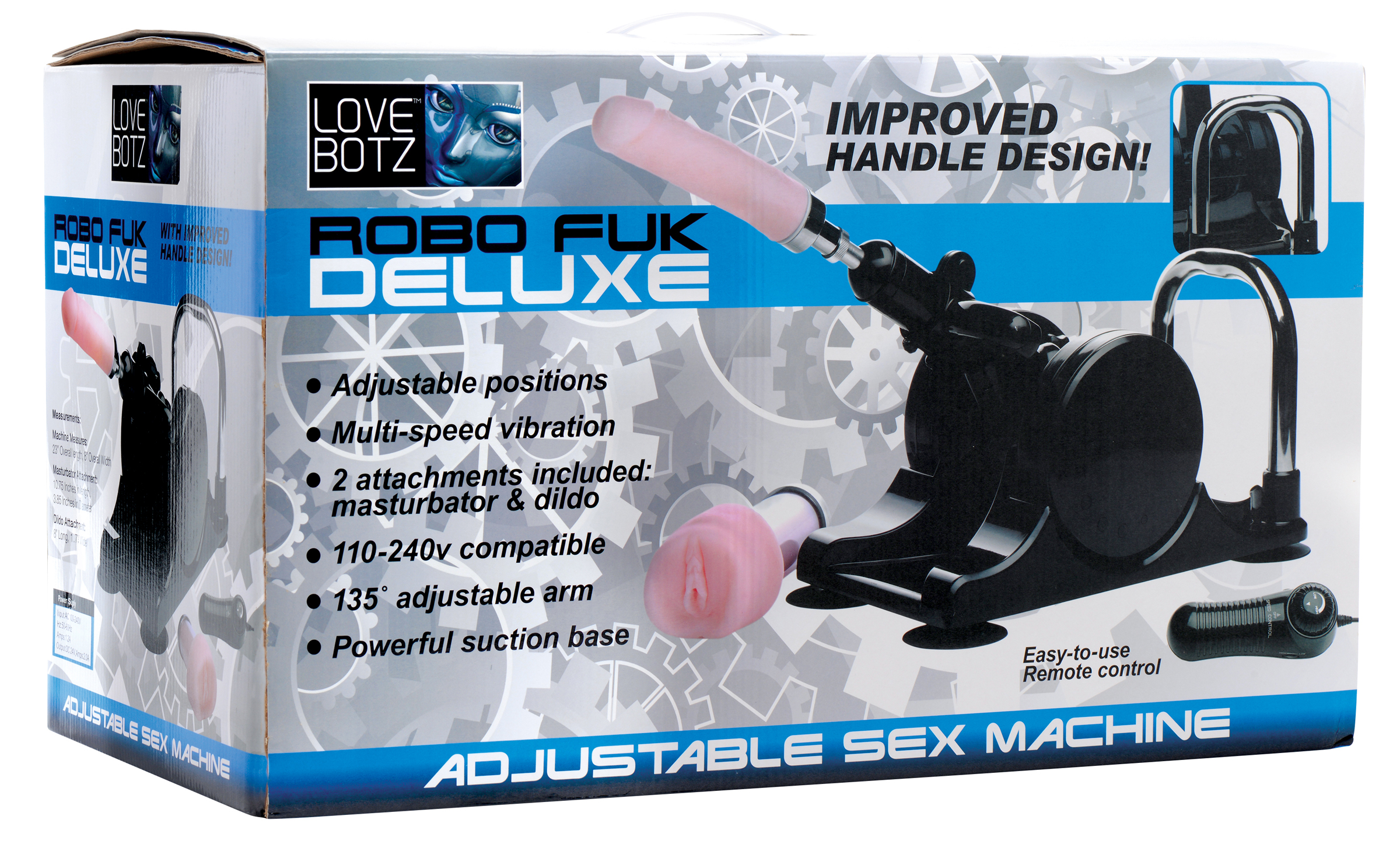 HOLB-AE796.jpg Lovebotz Robo Fuk Deluxe Adjustable Sex Machine - Image 1