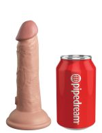 King Cock Elite 6 Inch Silicone Dual Density Cock - Light - Image 4