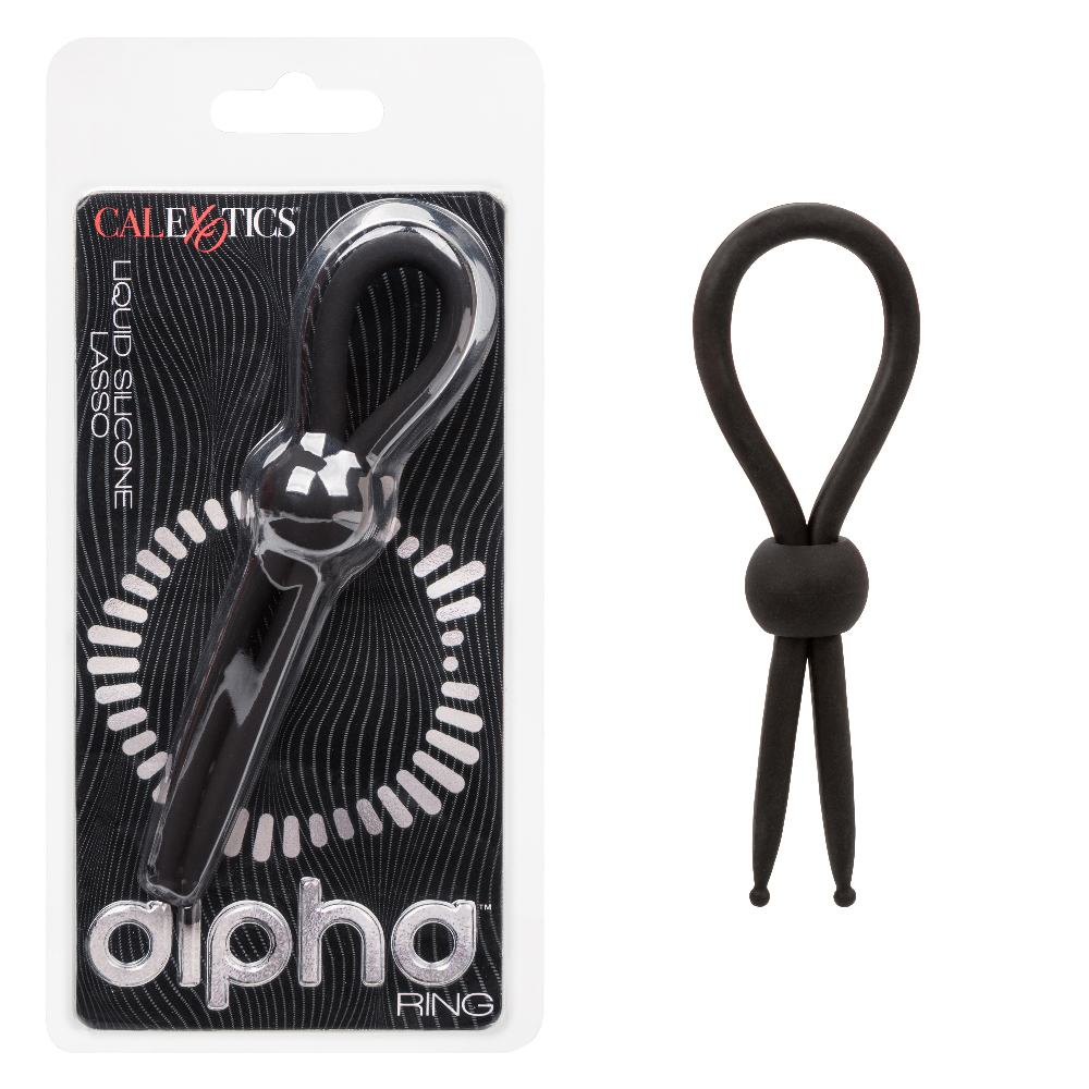 HOSE1492262.jpg Alpha Liquid Silicone Lasso - Black - Image 1
