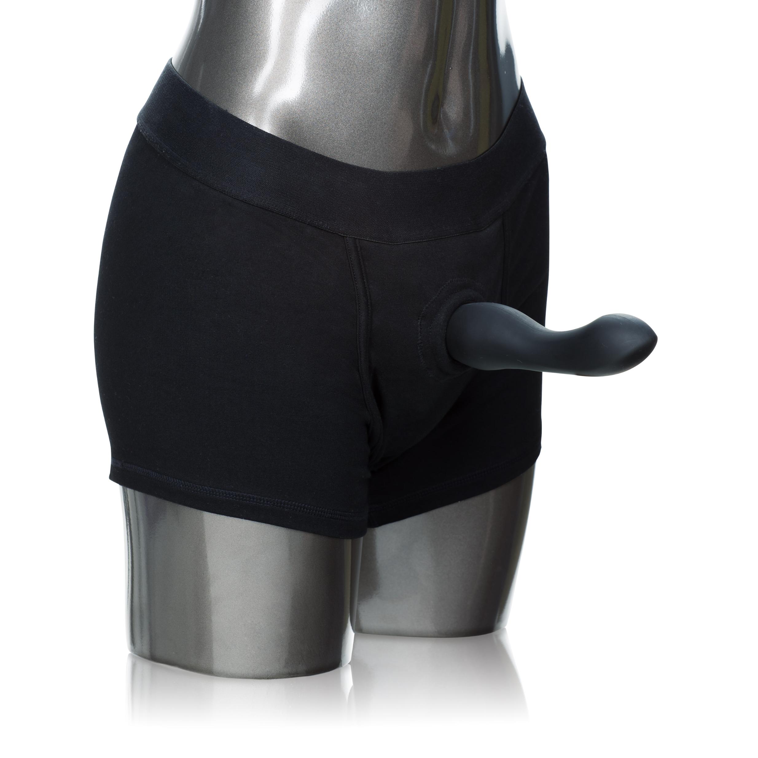 HOSE1576153.jpg Packer Gear Boxer Brief Harness - Large-extralarge - Black - Image 1