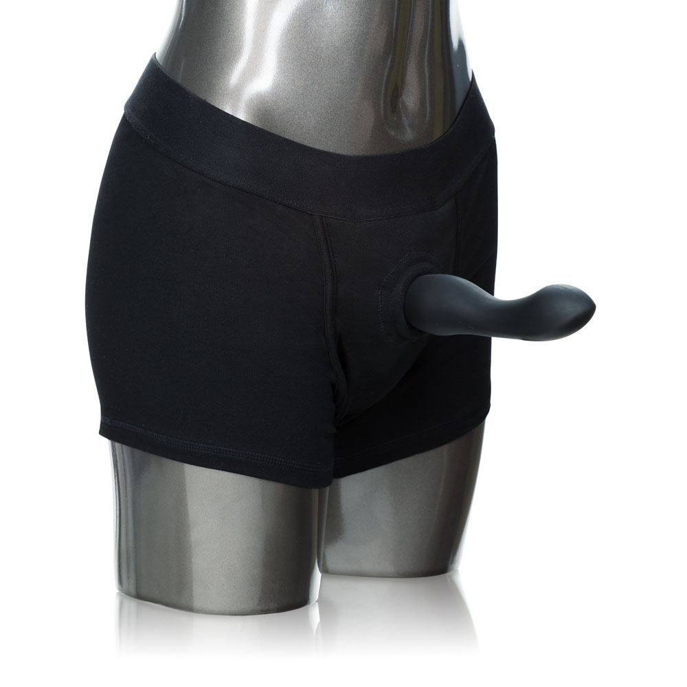 HOSE1576253.jpg Packer Gear Black Boxer Brief Harness 2xl-3xl - Image 1