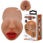 Zoey Mouth Masturbator Sleeve - Brown - Image 2